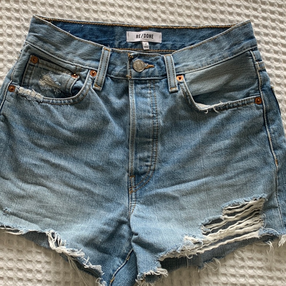 NWOT Shop RE/DONE Jean Shorts